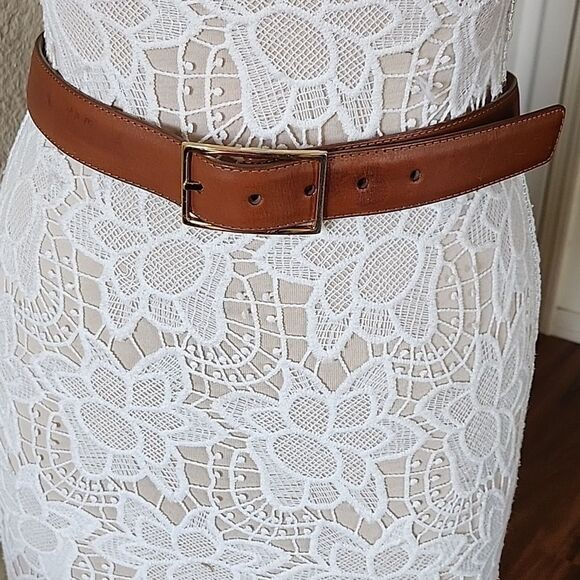 W. Kleinberg Leather Belt - Picture 1 of 6